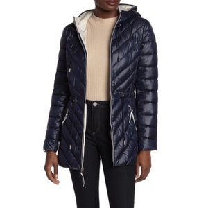 French Connection Quilted Packable Puff Jacket